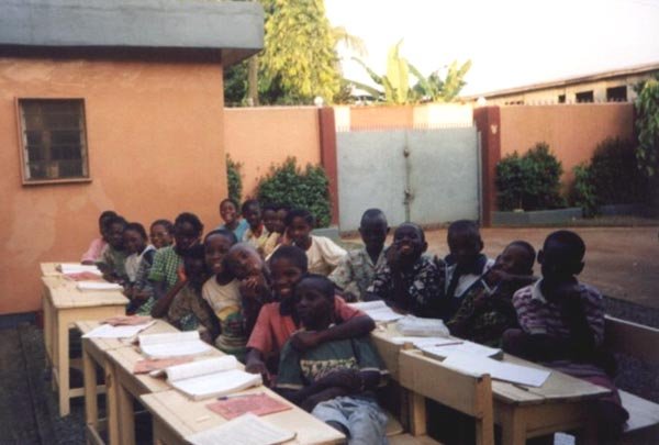 kids during a local lesson